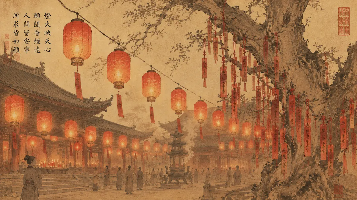 祈福灯